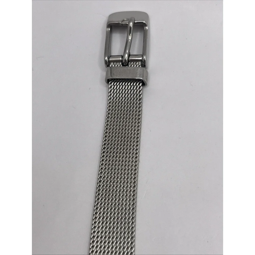 Vintage Consort Women's Watch Silver 23mm Dial Mesh Metal Band- New‎ Battery